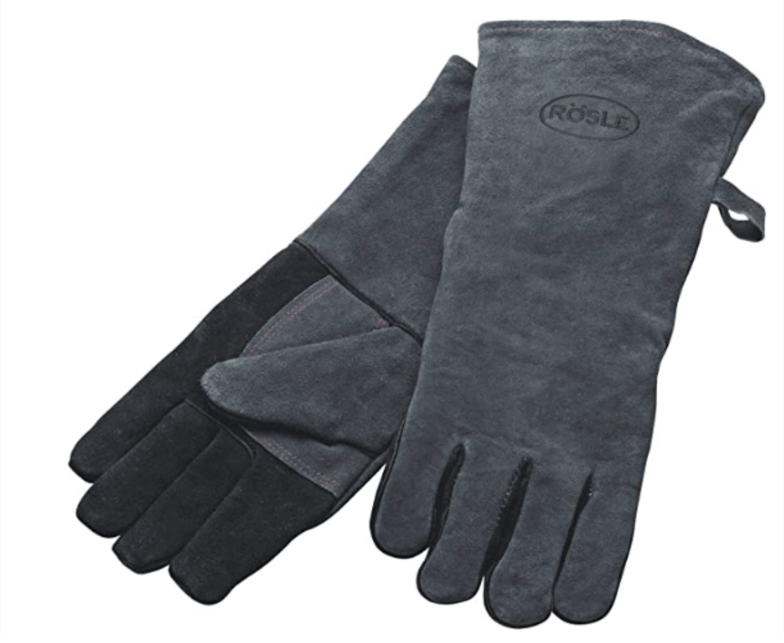Rösle Leather Barbeque Grilling Gloves