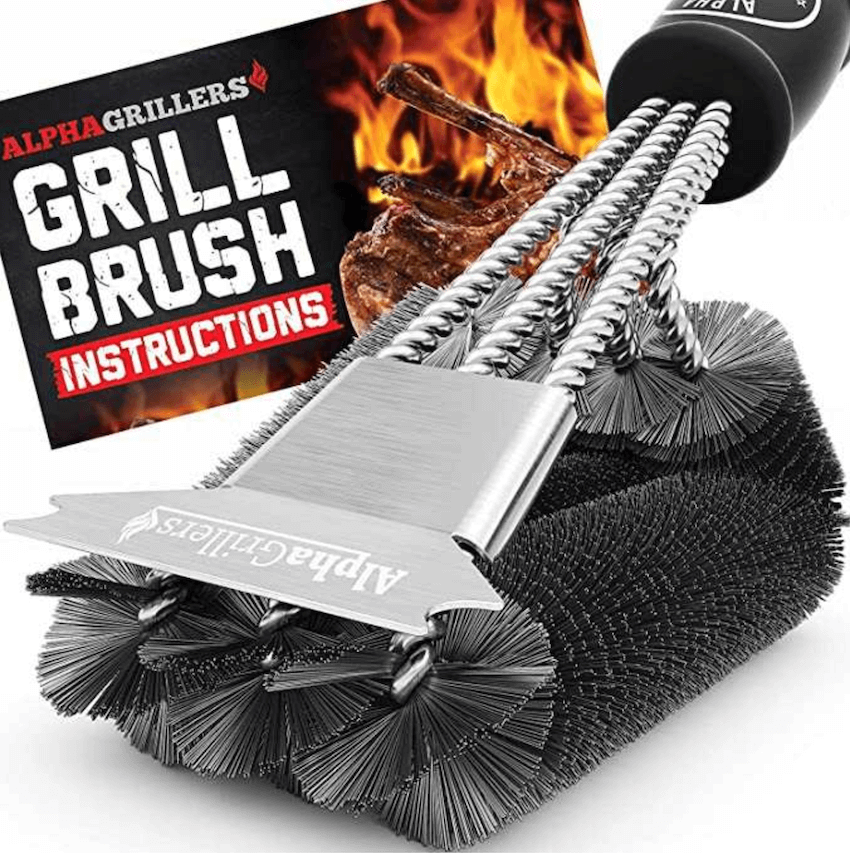 Alpha Grillers grilling scraper brush